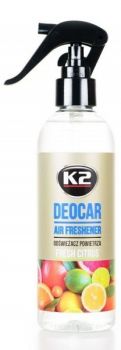 K2 DEOCAR FRESH CITRUS ÕHUVÄRSKENDAJA 250ML/PIHUSTI