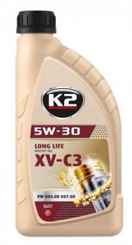 K2 TEXAR 5W30 LONG LIFE XV C3 SN 1L (TÄISSÜNT.)