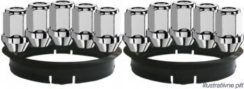 MUTTER M12X1.5/34/19 10TK. + 70.1-65.1 2TK. ALUTEC NR.101