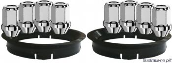 MUTTER M12X1.5/34/19 8TK. + 70.1-56.6 2TK. ALUTEC NR.112