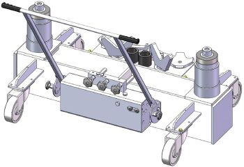 MAJORLIFT AGRITEHNIKA 20T TUNGRAUD TOPELT SILINDRITEGA
