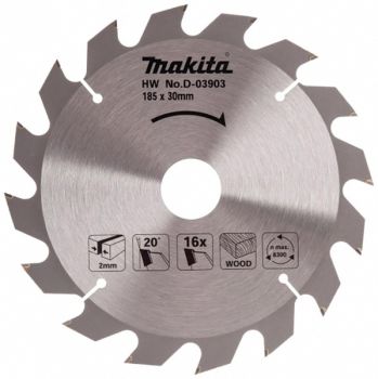 SAEKETAS 185X30/20/16X2.0MM 16T 20° 5704R 5705R MAKITA