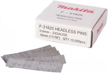 PIN NAELAD 0.6X18MM. 23GA. TERAS. 10000TK DPT353. PT354Z AF5000HP MAKITA