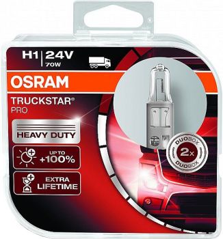 24V H1 PIRN 70W P14.5S HD/LL +100% TRUCKSTAR PRO HCB 2TK OSRAM