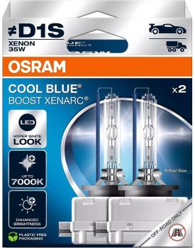 85V D1S XENON PIRN 35W 7000K COOL BLUE BOOST 2TK OSRAM