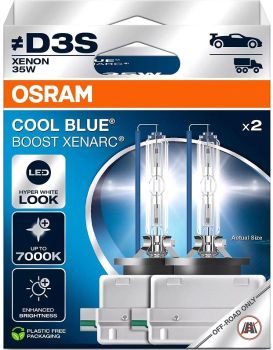 42V D3S XENON PIRN 35W 7000K COOL BLUE BOOST 2TK OSRAM