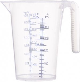 LÄBIPAISTEV MÕÕTEKANN/VALAMISKANN 0.5L. SKAALAGA. NOKAGA PRESSOL