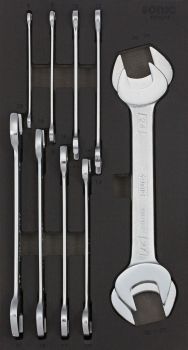 DOUBLE OPEN WRENCH SET SFS 1/3. 10-PCS