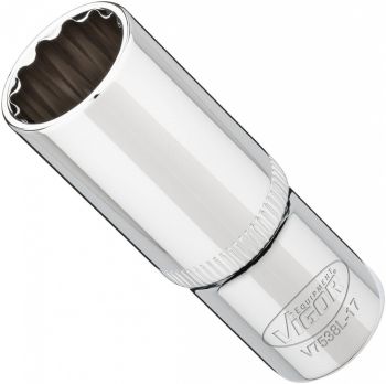 12-POINT SOCKET ? LONG ? SIZE 17 MM
