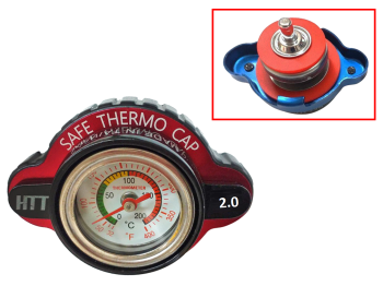 Sixty5 Radiator Cap with temp cauge 2.0bar Ho/Ka/Su/Ya