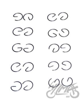 Kolvisõrme stopperid MZ150 (10 komplekti/20 tk pakis)