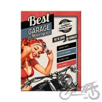 Magnet parim garaaž punane 14276