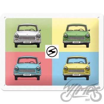 TINNIMÄRK 15X20 TRABANT POP ART 26258
