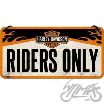 Märk (riputatav) 10x20 riders only