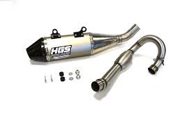 HGS Exhaust system 4T Complete set new design YZF250 2019-