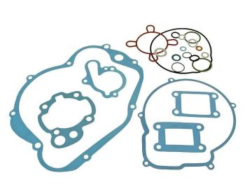 engine gasket set for original engines 50cc for Minarelli AM 50ccm (00-), Generic, KSR-Moto, Keeway, Motobi, Ride, CPI, 1E40MA, 1E40MB = 15965