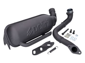 exhaust Polini racing (left) for Vespa PK50, PK50XL