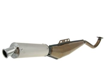 exhaust expansie lacquered / aluminum for Puch Maxi