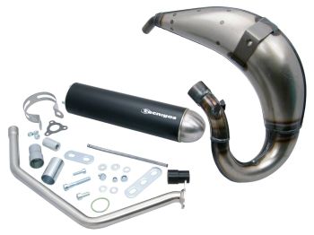 exhaust Tecnigas E-NOX Steel for Rieju MRX RR SMX Spike2, MH Furia, Peugeot XP6