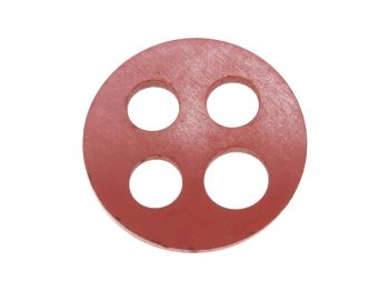 fuel tap packing / 4-hole gasket FKM for Vespa 50, 90, 125, ET3