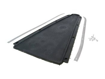 floor mat black w/ trim for Vespa Sprint 150, Rally 200