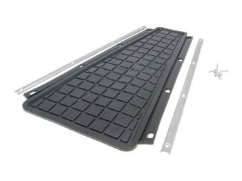 floor mat black w/ trim for Vespa PX (1st series)