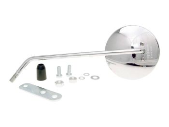 mirror left M10 chromed for Vespa Classic, LML Star