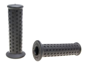 handlebar rubber grip set Domino 3040 Scooter Piaggio style 22/22mm for Vespa HP 50, PK 50 XL