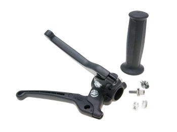 brake lever fitting w/ one-hand double lever incl. grip