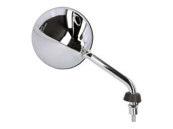 mirror Power1 left / right M8 chromed for Vespa GTS, GTV, LXV, LX, S, Primavera, Sprint
