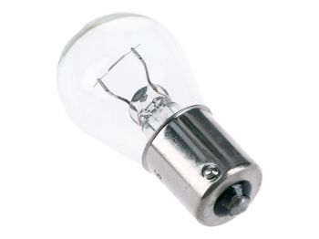 bulb BA15s 6V 18W clear