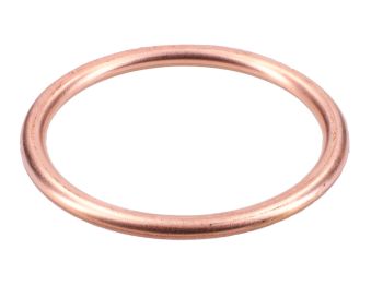 exhaust gasket copper 28x34mm for Simson S50, S51, S53, S70, S83, SR50, SR70, Schwalbe, Sperber, Spatz, Habicht, Star