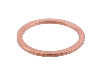 exhaust gasket 28x34mm solid copper for Simson S50, S51, S53, S70, S83, SR50, SR70, Schwalbe, Sperber, Spatz, Habicht, Star