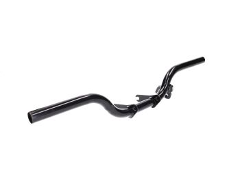 footrest rod black w/ side stand holder plate for Simson S50, S51, S70, S53, S83