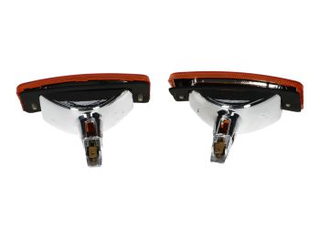front indicator light set complete for Vespa PK 50, 125, Vespa N, Vespa V