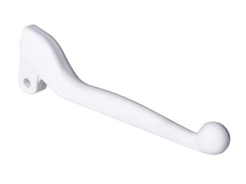 hand brake lever w/o mounting, white plastic for Simson S50, S51, S53, S70, S83, SR50, SR80, KR51/2
