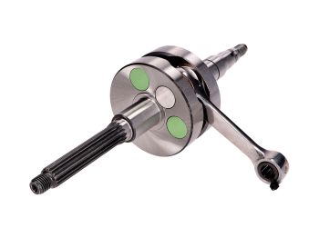 crankshaft Carenzi Evolution Minarelli vertical for Adly PT50, Aprilia Amico, MBK Booster, Yamaha BWs