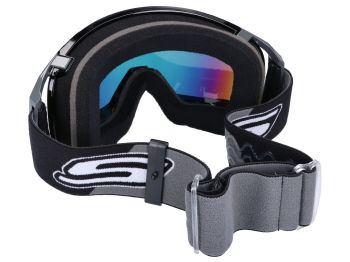 MX goggle S-Line Scrub black / grey - iridium yellow