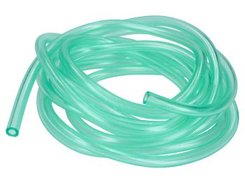 fuel hose green transparent 5m reel, 7x12mm for Vespa