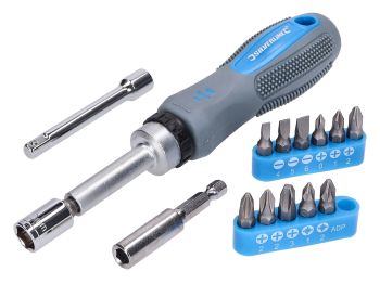 ratchet screwdriver bit and socket set 28-piece