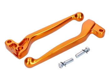 clutch and brake lever ALU Anodized gold for Simson S50, S51, S53, S70, S83, SR50, SR80