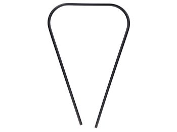 leg shield edge trim / leg shield beading black for LML, Vespa PX80-200