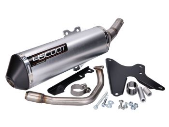 exhaust Tecnigas 4SCOOT for SYM Jet 4 125cc