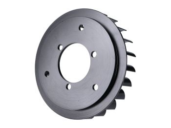 fan wheel swiing aluminum CNC black for Sachs 50/2, 50/3, HPI, Bosch, Ducati ignition