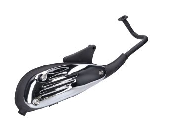 exhaust without lambda probe connection for 50cc GY6 with two shocks