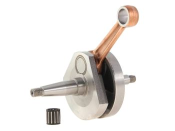 Crankshaft MAZZUCCHELLI for SIP for Vespa 125 VNB, GT, GTR 1°, Super, TS, 150 VBA, VBB, T4, GL, Sprint, V 1°, Super 1°