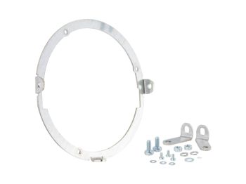 Mounting Kit SIP Performance LED headlight round Ø 143 mm for Vespa PX80-200, PE, Lusso, ´98, MY, ´11, LML Star 125-200 2T, 4T