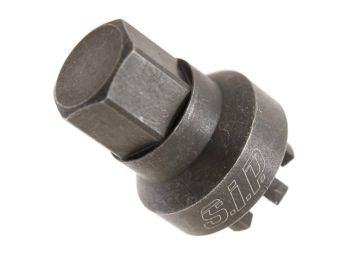 Castle Nut Tool SIP Dis-, Assembly clutch nut for Vespa 125 V1-TS, 150 VL-Super, 160 GS, 180 SS, Rally, PX80-200, PE, Lusso -> 1994, Cosa 1, T5