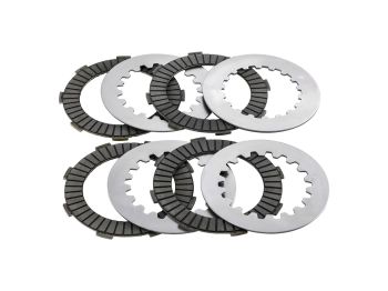 Clutch Friction Plates SIP Performance COSA 2 CR80 Race for clutch "COSA 2" for Vespa PX125-200 E Lusso ´95->, ´98, MY, ´11, Cosa 2
