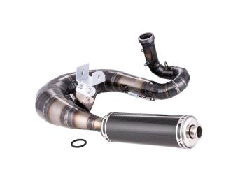 Racing Exhaust SIP Performance Camaro Design by NORDSPEED for Vespa 125 VNA-TS, 150 VBA-Super, PX80-150, PE, Lusso